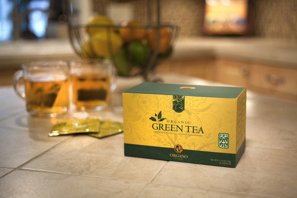 Organo™ Organic Green Tea with Organic Ganoderma lucidum